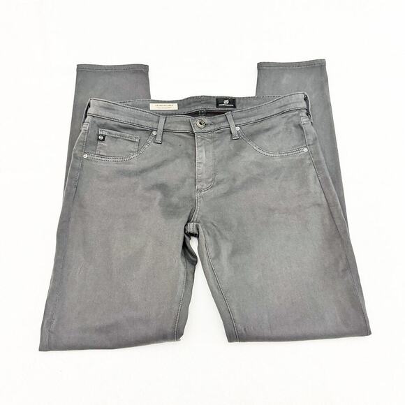 AG The Legging Ankle Super Skinny Ankle Grey Denim Jeans Size 30 - Picture 6 of 8